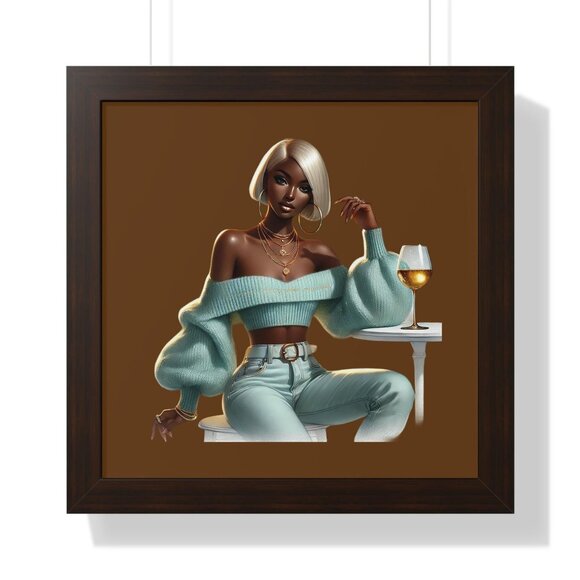 Copy of Chic Art Poster, Stylish Home Decor, Wall Art for Living Room - Picture 7 of 10